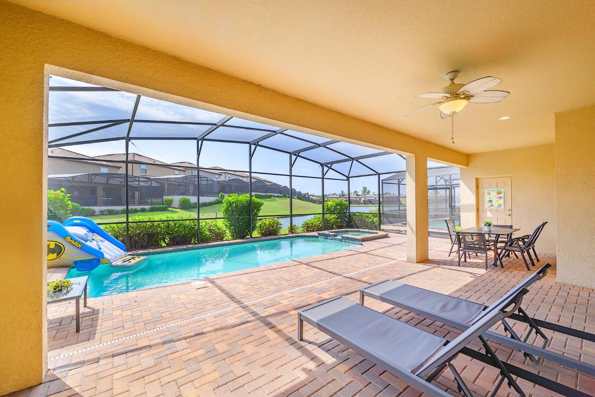8Br Resort Home W Pool Hot Tub And Theatre Loft Kissimmee Kültér fotó