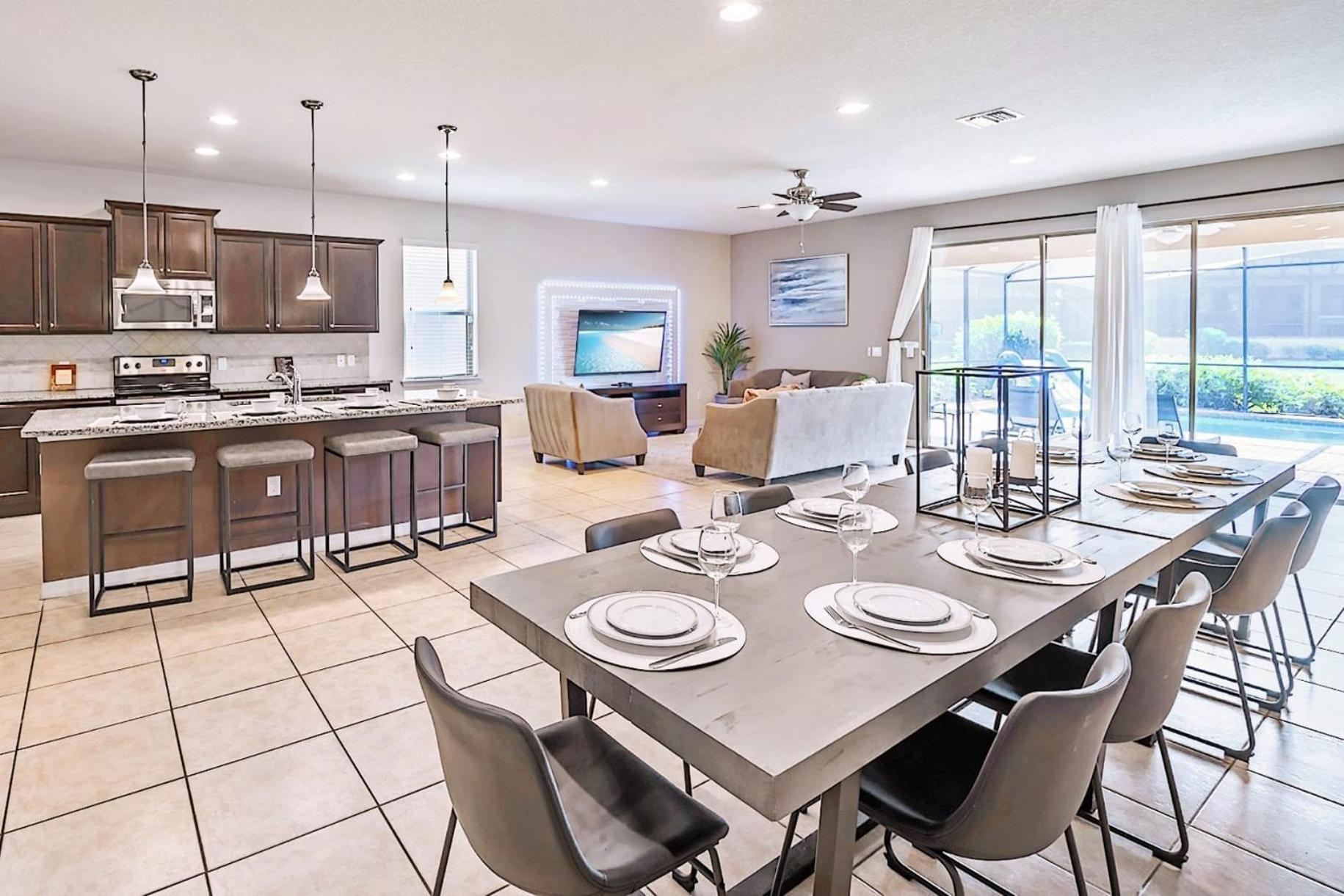 8Br Resort Home W Pool Hot Tub And Theatre Loft Kissimmee Kültér fotó