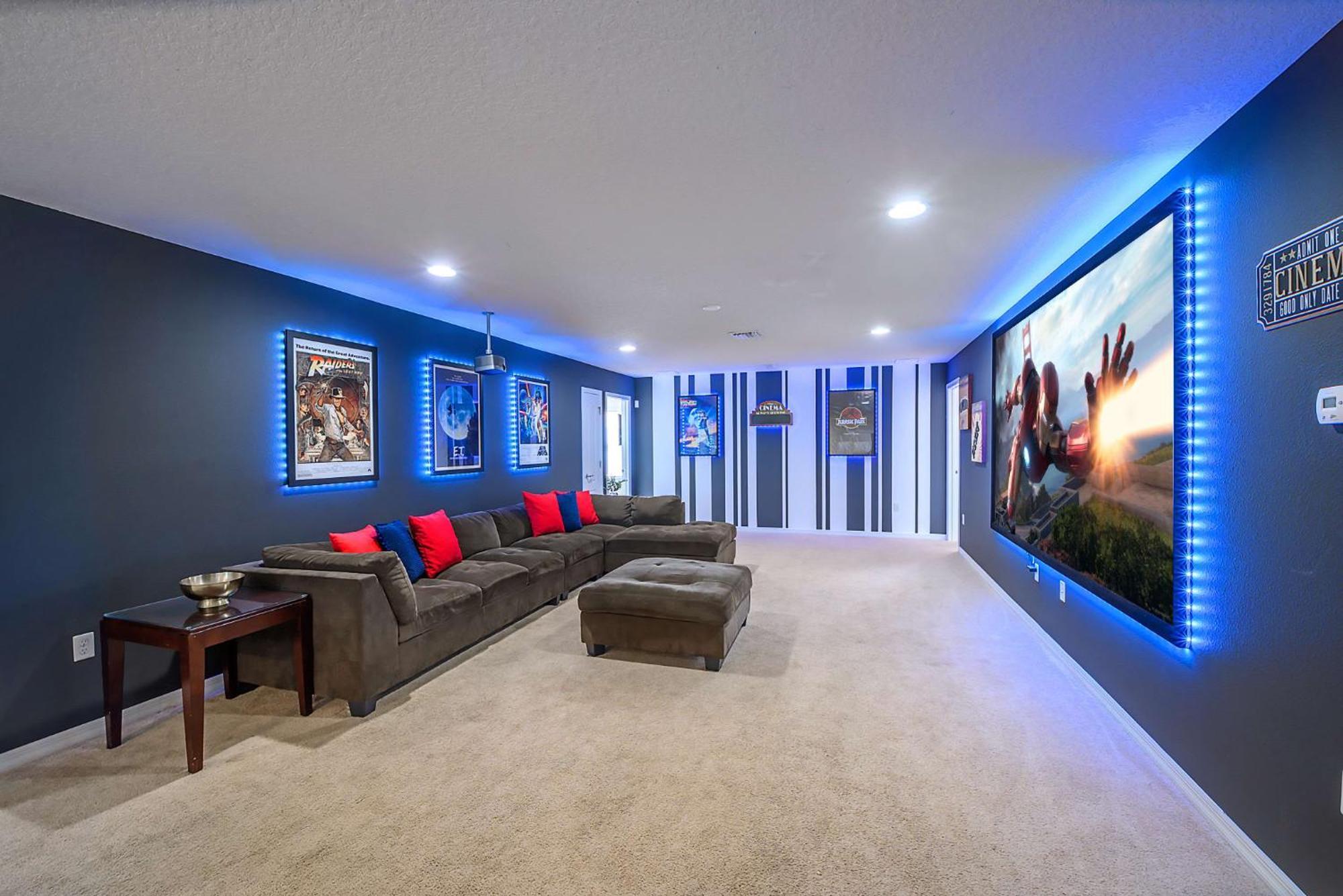 8Br Resort Home W Pool Hot Tub And Theatre Loft Kissimmee Kültér fotó